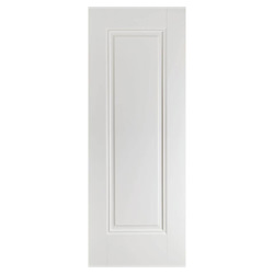 LPD Eindhoven Internal Fire Door with 1 Panel - White Primed