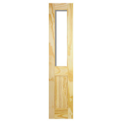 LPD Richmond Internal Door with 1 Unglazed Light - Unfinished Pine