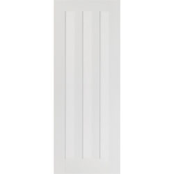 LPD Idaho Internal Fire Door with 3 Panel - White Primed