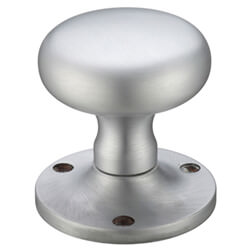 LPD Sculptor Satin Chrome Door Handle Pack - 57 W x 62mm H