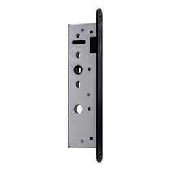 LPD Manhattan Standard Magnetic Latch in Matt Black - 25mm W x 245mm H