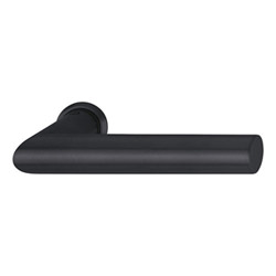 LPD Manhattan Mercer Matt Black Door Handle - 130 W x 21mm H