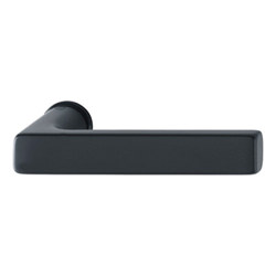LPD Manhattan Charlton Matt Black Door Handle - 130 W x 21mm H
