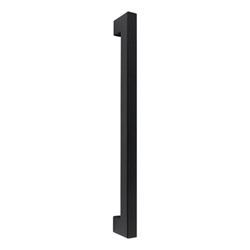 LPD Manhattan Sullivan Matt Black Door Handle - 15 W x 230mm H