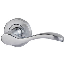 LPD Ariel Standard Door Handle Pack - 124 W x 50mm H