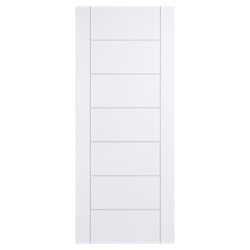 LPD Modica External Door with 7 Panel - Prefinished White