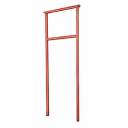 LPD Fanlight External Door Frame in Unfinished Hardwood - 993 W x 2743mm H