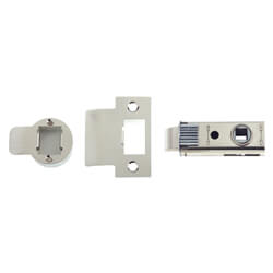 Union Push Fit Tubular Bolt Polished Brass