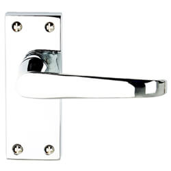 Dale Victorian Flat Lever On Backplate