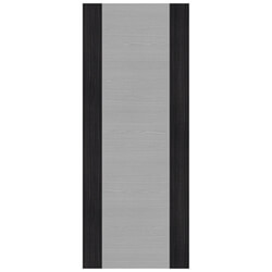 Deanta Internal Flush Door - Prefinished Light Grey Ash With Dark Grey Ash Edges