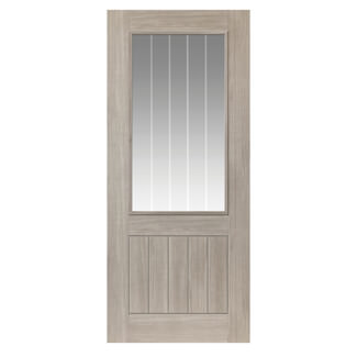 JB Kind Colorado Fully Finished Grey 5P 1L Laminated Internal Glazed Door