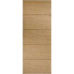 LPD Lille Internal Fire Door with 5 Panel - Prefinished Oak