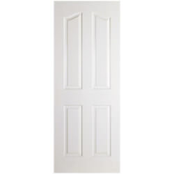 LPD Mayfair Moulded Internal Door with 4 Panel - White Primed