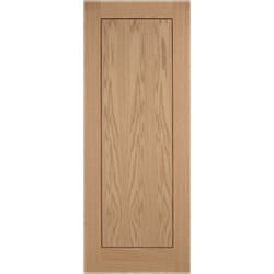 LPD Inlay Internal Fire Door with 1 Panel - Prefinished Oak