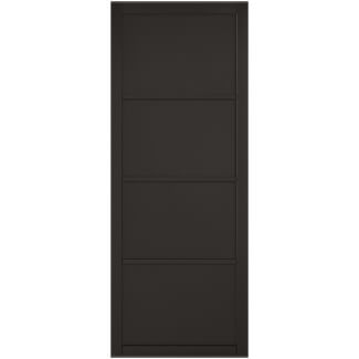 LPD Soho Black Primed 4P Internal Door