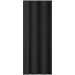 LPD Melbourne Flutted Internal Door - Prefinished Ash Grey