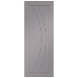 XL Joinery Salerno Pre-Finished Light Grey 2-Panels Internal Fire Door