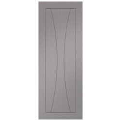 XL Joinery Verona Pre-Finished Light Grey 1-Panel Internal Fire Door