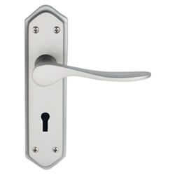 Dale Calver Lock Lever Door Handle - Pack Of 2