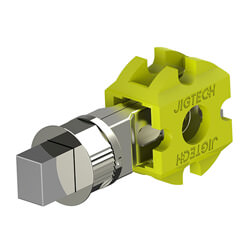 Jigtech Standard Smart Bathroom Bolt - 57mm Backset