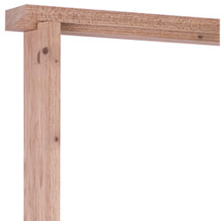 LPD Internal Door Lining and Loose Stop - Unfinished Redwood