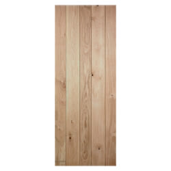 LPD Ledged Internal Door - Unfinished Oak