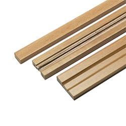 JB Kind Pocket Door System Kit for Single Doors - Varnished Oak