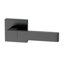 XL Joinery Kama Satin-Black Round Rose Bathroom Handle Pack