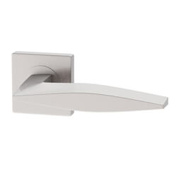 XL Joinery Vardar Square Rose Door Handle Pack - Pearl Nickel
