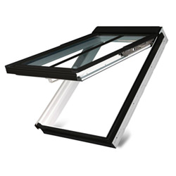 Fakro Manual Conservation Top Hung Roof Window - FPU Double Glazed - White Polyurethane