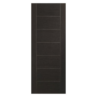 XL Joinery Palermo Pre-Finished Dark Grey 7-Panels Internal Door