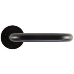 XL Joinery Curone Matte Black Fire Door Handle Pack