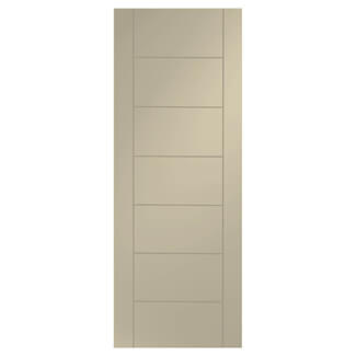 XL Joinery Palermo Painted Chantilly 7-Panels Internal Door