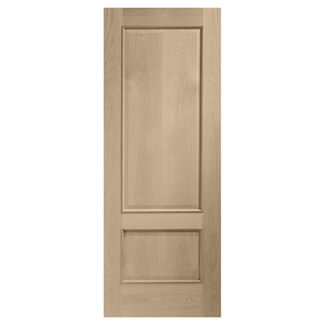 XL Joinery Andria Latte Oak 2-Panels Internal Door