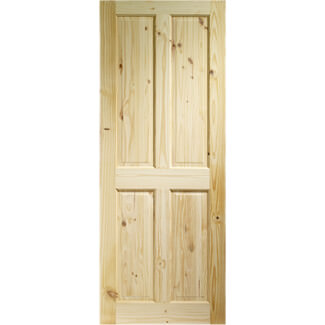 XL Joinery Colonial Un-Finished Pine 6P Internal Door