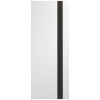 XL Joinery Praiano Pre-Finished White-Dark Grey Internal Door