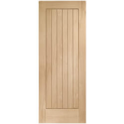 XL Joinery Suffolk Pre-Finished Oak 6-Panels Internal Fire Door