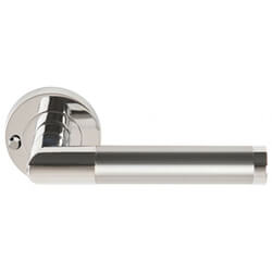 Dale Hardware Athena Lever On Round Rose Door Handle