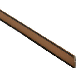 LPD Lorient Brown Fire Rated Bladed Dual Intumescent Seal for Doors 20 x 2100mm L