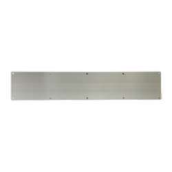 Deanta Door Kick Plate Satin 1.2mm T - Stainless Steel