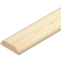 Cheshire Moulding D Mould Covers in Pine - 2400mm L - Bundle of 30