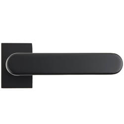 Deanta Juno Urban Door Handle 126 W x 50mm H - Matt Black