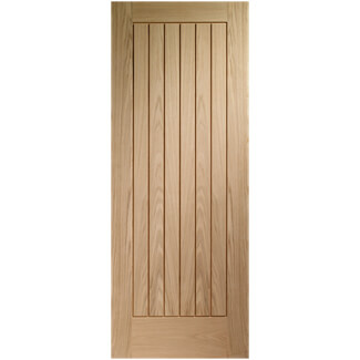 XL Joinery Suffolk Original Clear Lacquer Oak 6-Panels Internal FD60 Fire Door