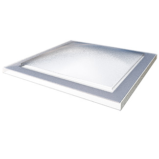 Brett Martin Mardome Reflex Single Skin Dome Rooflight with 70mm Flange - Patterned