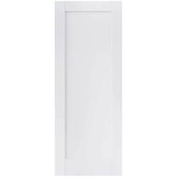 LPD Pattern-10 Internal Door with 1 Panel - White Primed