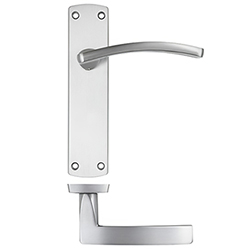 LPD Oxford Privacy Door Handle Pack - 125 W x 170mm H