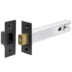 LPD Manhattan Matt Black Deadbolt for Doors - 2mm W x 2mm T