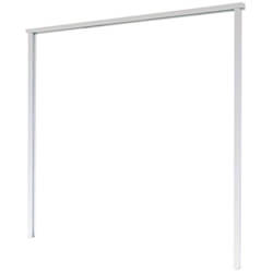 LPD Universal Garage Door Frame in White Primed - 2200 W x 2200mm H