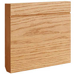 Deanta Shaker Skirting 145 W x 3660 L x 16mm T - Prefinished Oak - Pack of 4