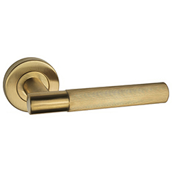 LPD Geneva Satin Gold Door Handle Pack - 20 W x 130mm H